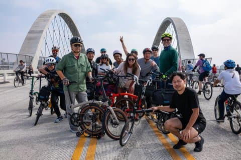 Visite guidée à vélo de Los Angeles : Explorez les points forts de LA sur deux roues