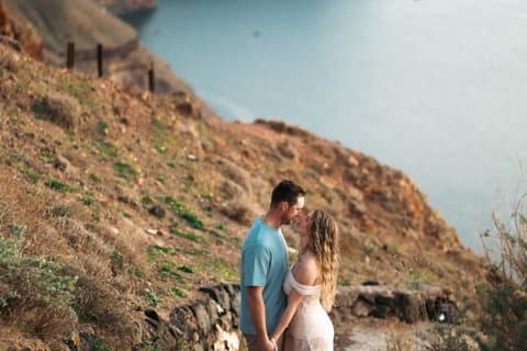 Couples Photoshoot Oia or Imerovigli Capture Your Moments Forever
