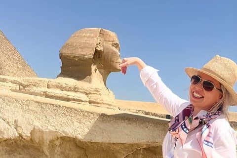 VIP Eksklusive Giza pyramider med Sphinx, Camel & Inside graver