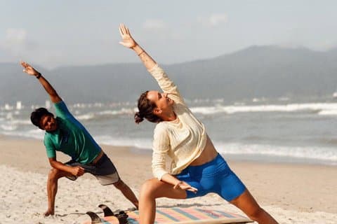 Da Nang Wellness: Yoga & Surf oplevelse (alle niveauer)