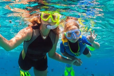 Isla Catalina Snorkeling Experience Reef, Spiaggia e Open Bar