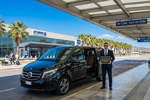 Athen : ATH Flughafen Privater Transfer zum/vom Athener Stadtzentrum