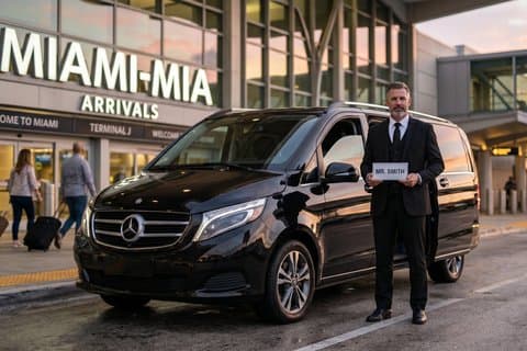 Miami : MIA Airport Private Transfer til / fra Miami City eller Beach