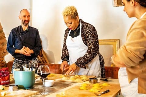 Chianti : Matlagningskurs & vinprovning på bondgård