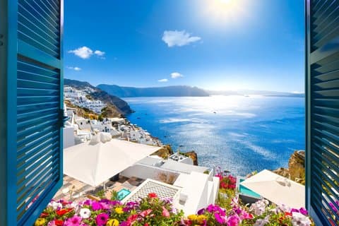 Visite privée de Santorin