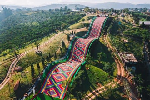 2-daagse Nha Trang naar Da Lat Tour in Langbiang Datanla Waterval