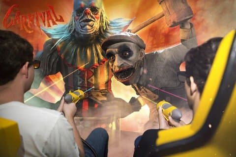 Karneval Nightmare Interactive Horror Ride oplevelse