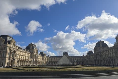 Udendørs tur til Louvre og Tuileries Garden