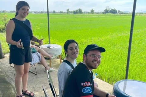 Experiência de 3 horas de passeio de motocicleta Hoi An Rural