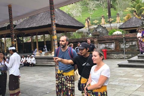 Gunung Kawi Temple Ubud cascade et balançoire Visite guidée privée