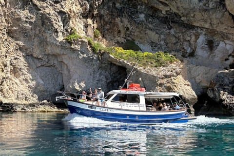 Around Comino Island & the Blue Lagoon boat trip from Xlendi Bay