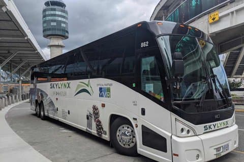 Vancouver flyplass til-eller-fra Whistler med ekspress (enveis)