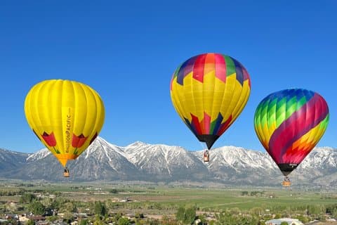Hot-Air Balloon Ride in Carson Valley (Reno area)