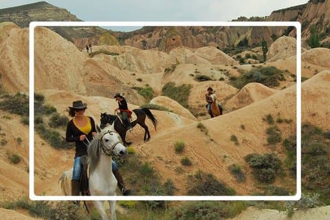 2-dages Cappadocia Tour Inkluderet Ballon Ride og Horseback Ride
