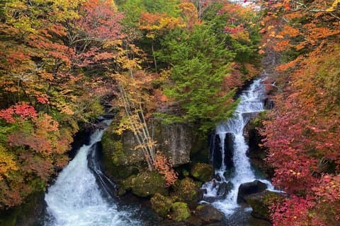 Nikko Three Waterfalls E-Bike Tour: Kegon, Ryuzu and Yudaki Falls