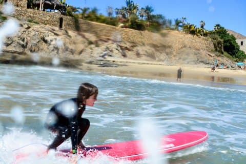 Surfekurser på Cerritos