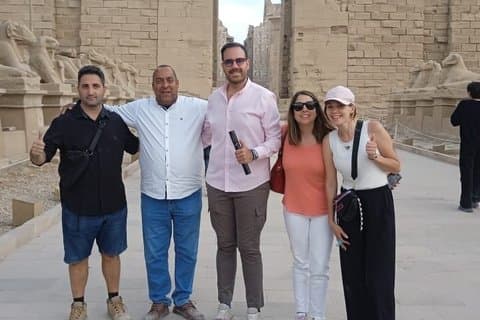 4 dagars Nilkryssning till Luxor och Abu Simbel med luftballongfärd