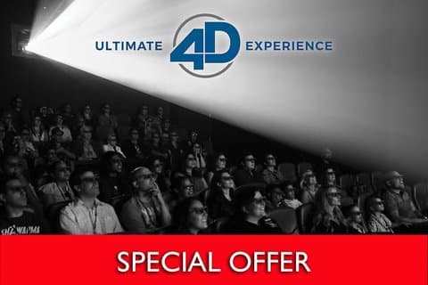 Ultimat 4D-upplevelse på Excalibur Hotel and Casino