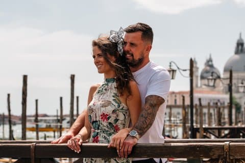 Venedig: Fotografering vid Piazza San Marco och kanalerna