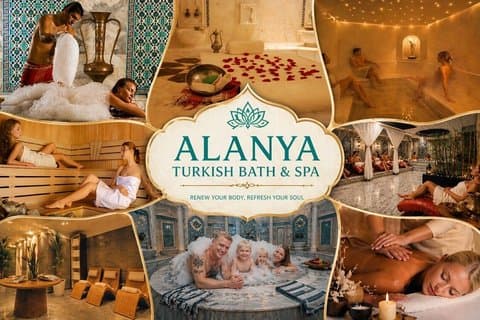 Alanya Türkisches Bad : Luxus Spa Erlebnis mit Massage & Sauna