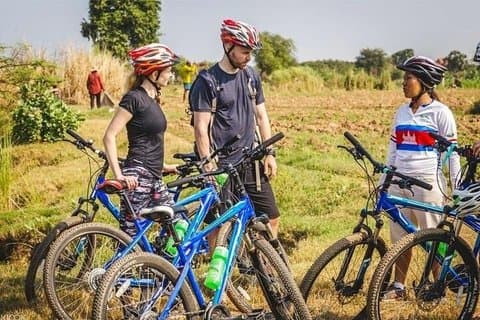 The Mekong Island Biking Tour and Lunch with farmers