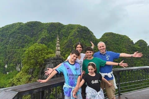 Ninh Binh Volledige dag Hoa Lu naar Trang An Boat , Mua Cave en fietsen