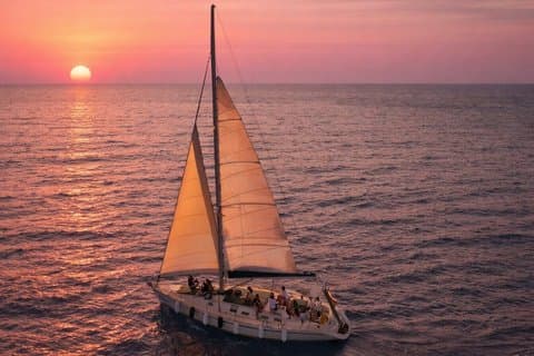 Rhodos Private Luxury Sunset Dinner Cruise Cocktails Champagne