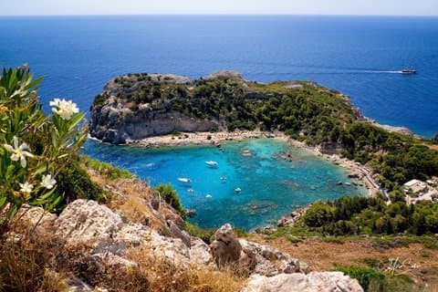 All-Inclusive swimming cruise: Anthony Quinn, Traganou & Kalithea