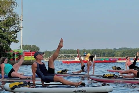 Barre Onboard Guided Fitness Class in Hopkinton