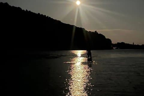 Full Moon SUP Guided Paddle in Chelmsford