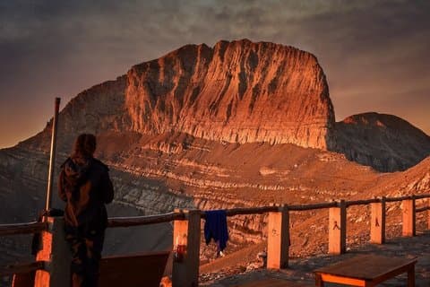 Tour a piedi di 2 giorni sull'Olimpo