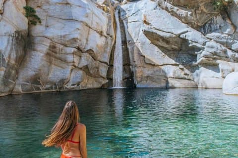 Los Cabos: Vandring ved Fox Canyon med vannfall