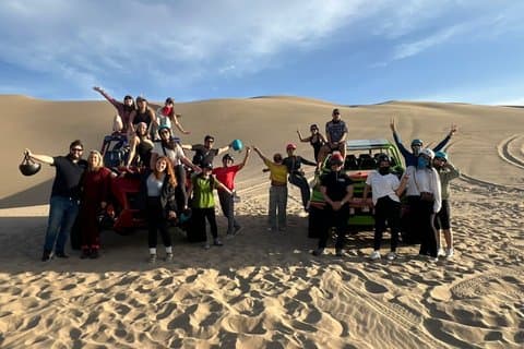 Dune Buggy and Sandboarding Sunset Experience