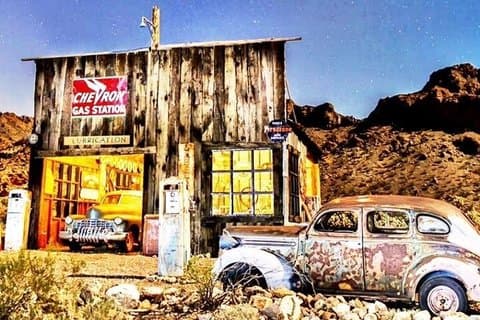 Eldorado Gold Mine, Ghost Town and Colorado River with Snack Box