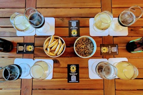 Private Bierprobe und Pub Quiz Erfahrung