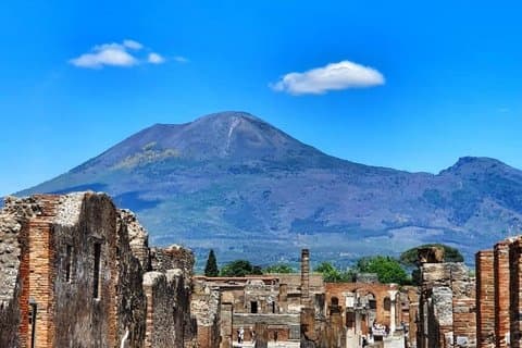 Pompeji & Mount Vesuvius Heldagstur från Sorrento