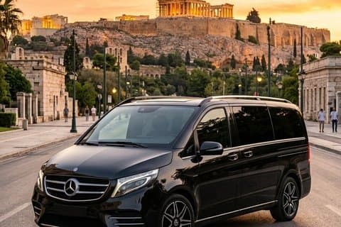Transferência do Aeroporto de Atenas a partir de Atenas City ou Porto do Pireu