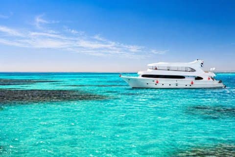 Excursão de um dia de snorkel à Ilha Branca de barco em Sharm El Sheikh