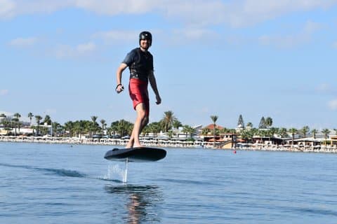 eFoil lesson in Larnaka Cyprus