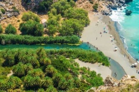 Erkunden Sie Preveli Beach mit geführter Autofahrt