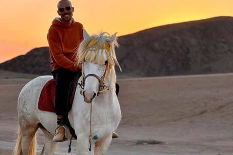 Marrakech Private Horse Riding in Agafay Desert & Show de jantar