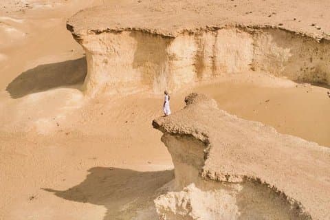 Ganztägige Katar Nord- und Westküstentour Kulturerbe mit Natur