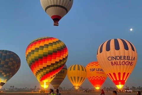 Private Luxor Day Trip from Hurghada with Sunrise Balloon Ride