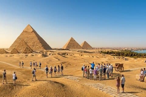 Dagtrip naar Caïro vanuit Hurghada Piramides en Museum