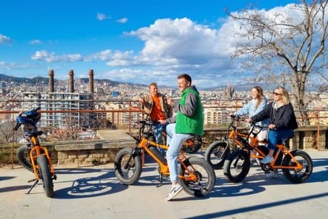 Barcelona Montjuïc E-bike Tour : Kasteel, uitzicht & hoogtepunten