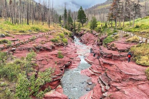 Visita guiada privada al Parque Nacional de los Lagos Waterton