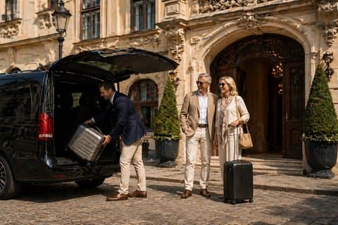 Nürnberg Cruise Port til Praha Privat overføring med Mike
