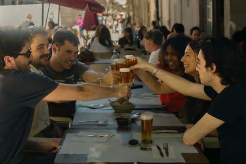 Lisboa klikker og smaker mat tur og Proff bilder