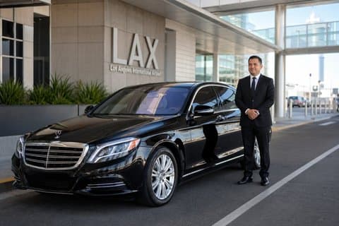 Privater Flughafentransfer von LAX nach Downtown LA