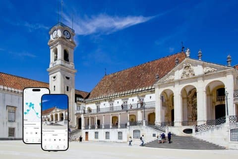 Konger, lærde og opprørere selvguidet tur til Coimbra